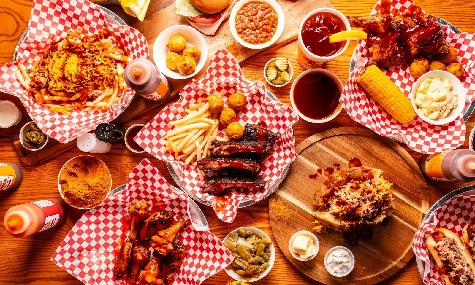 food from buddy's bar-b-q